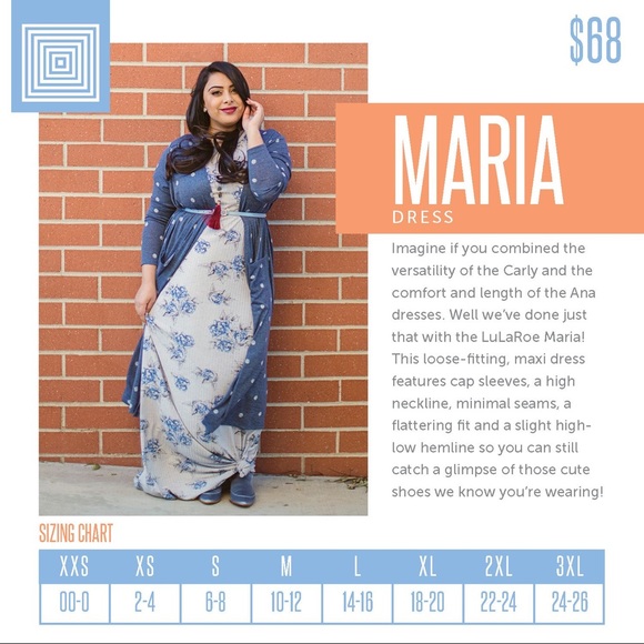 Lularoe Maria - Picture 1 of 2